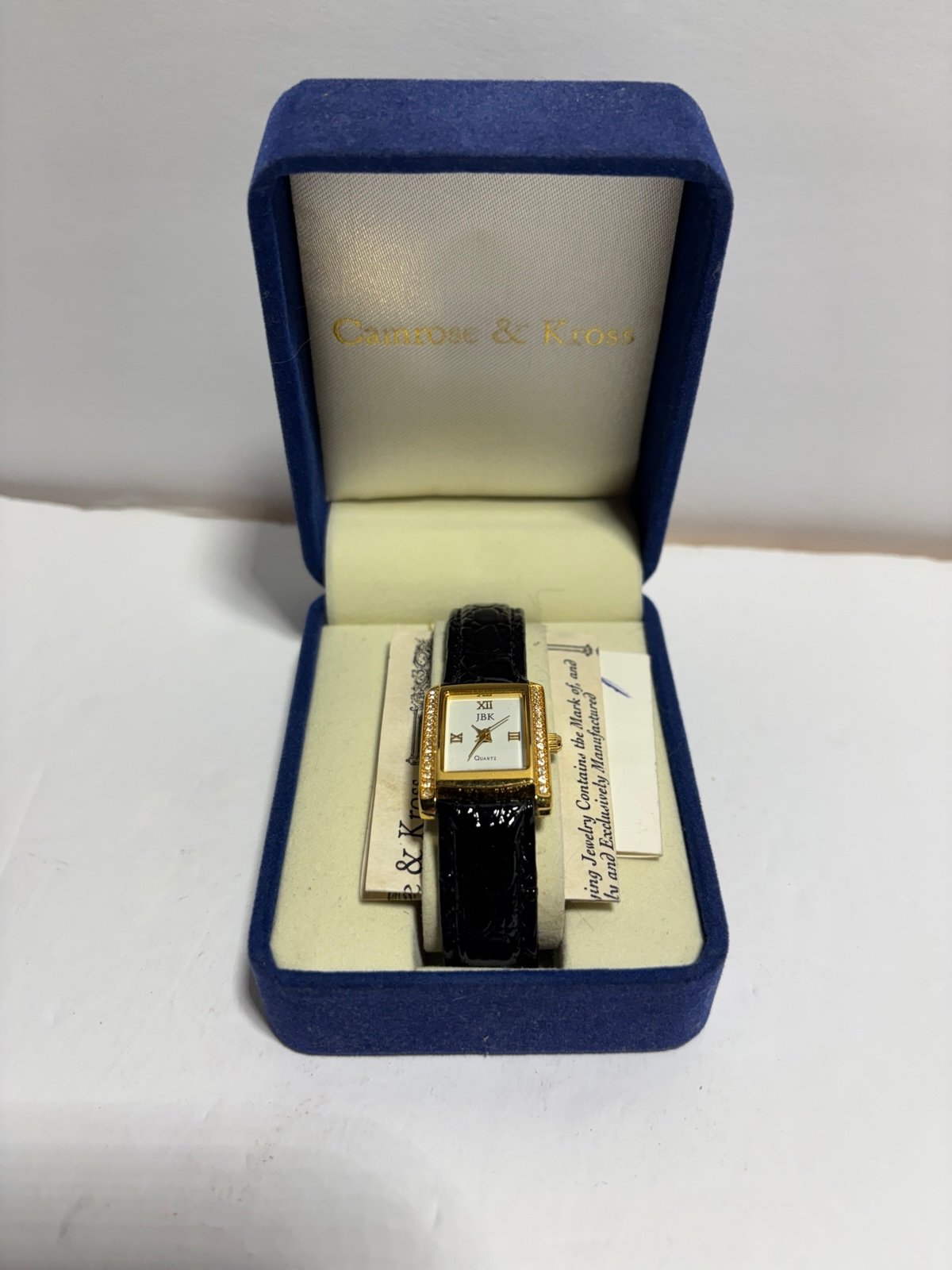 Camrose & Kross Jacqueline Bouvier Kennedy Watch JBK Collection