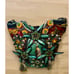 Vintage Mary Frances Beaded Floral Bucket Bag