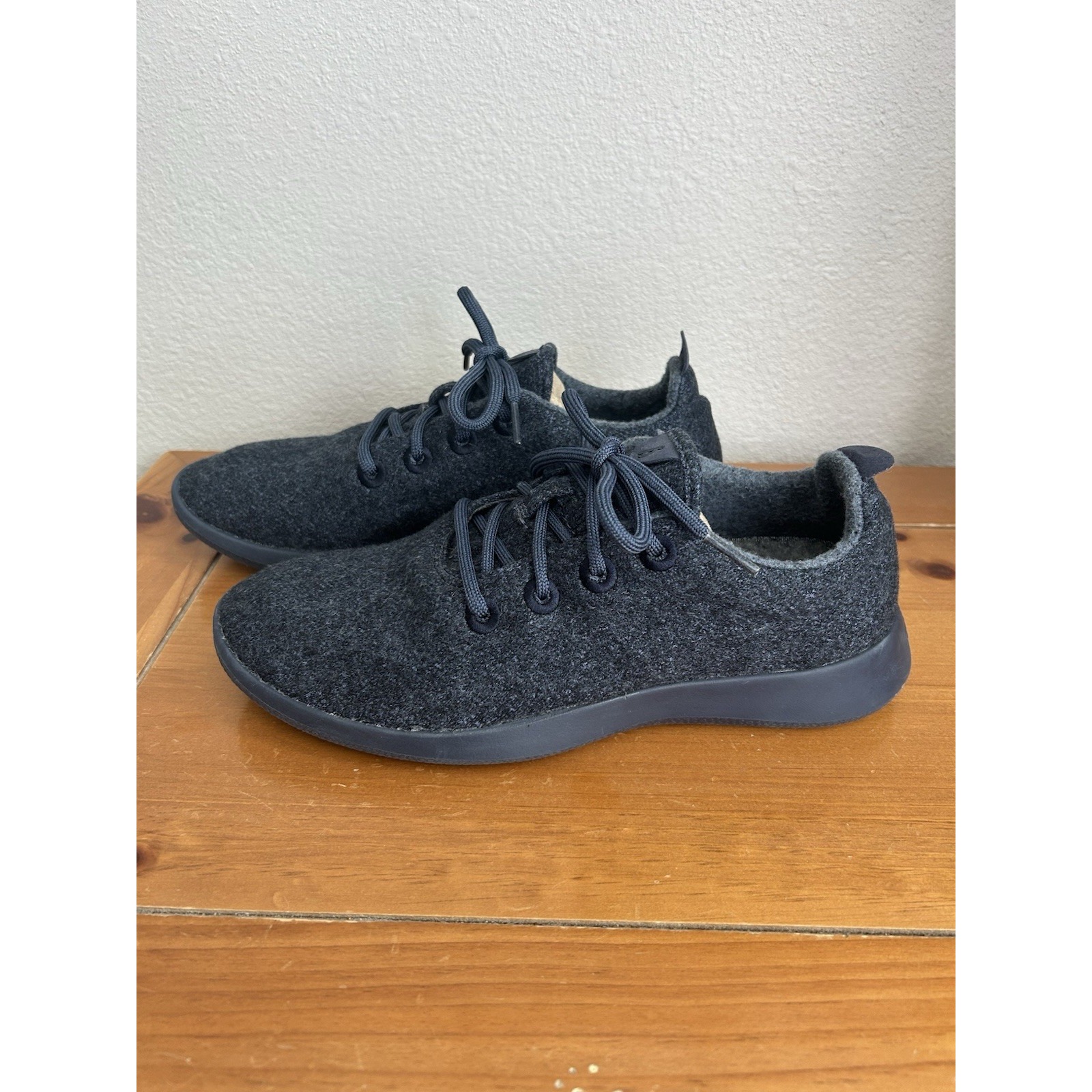 Allbirds Men's Wool Waterproof Running Shoe Dapple Grey Lace Up Size 9