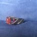 Vintage Carnelian and Amethyst Ring