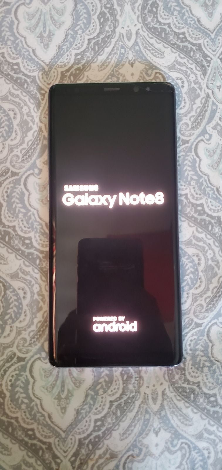 Samsung Galaxy Note8 64 GB silver and gray
