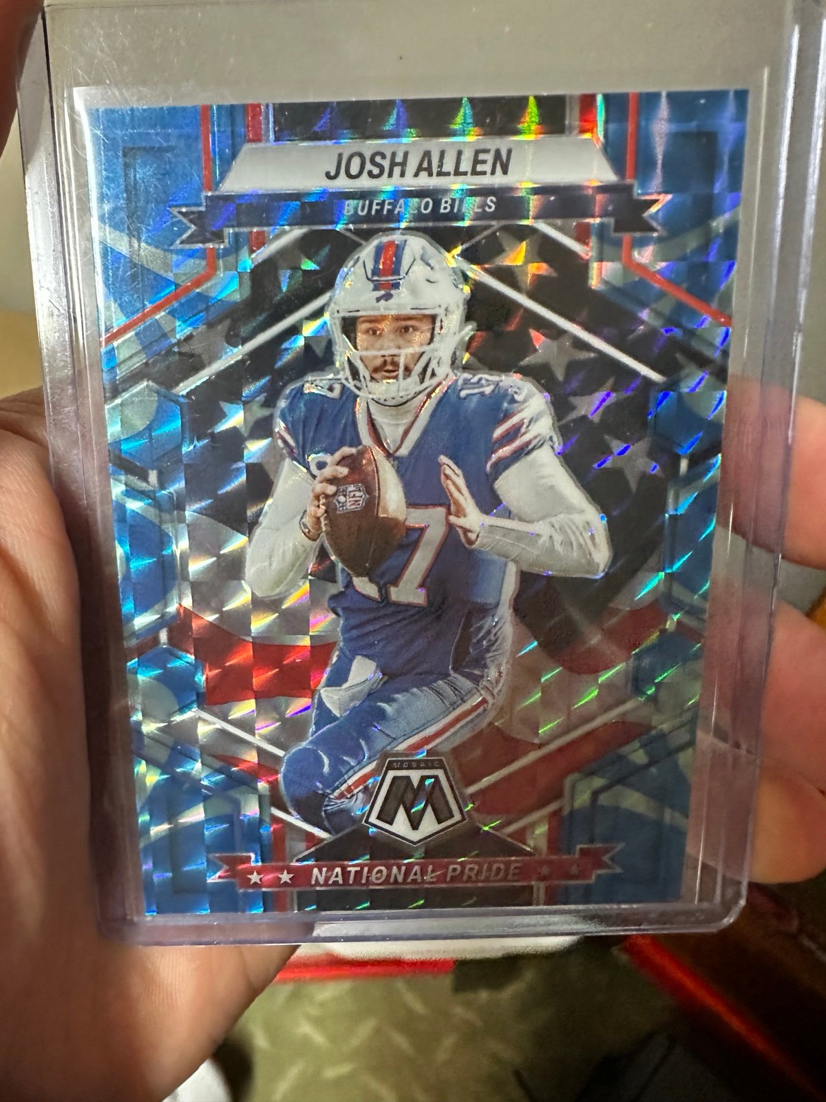 Josh Allen Blue Reactive National Pride Buffalo Bills ssp