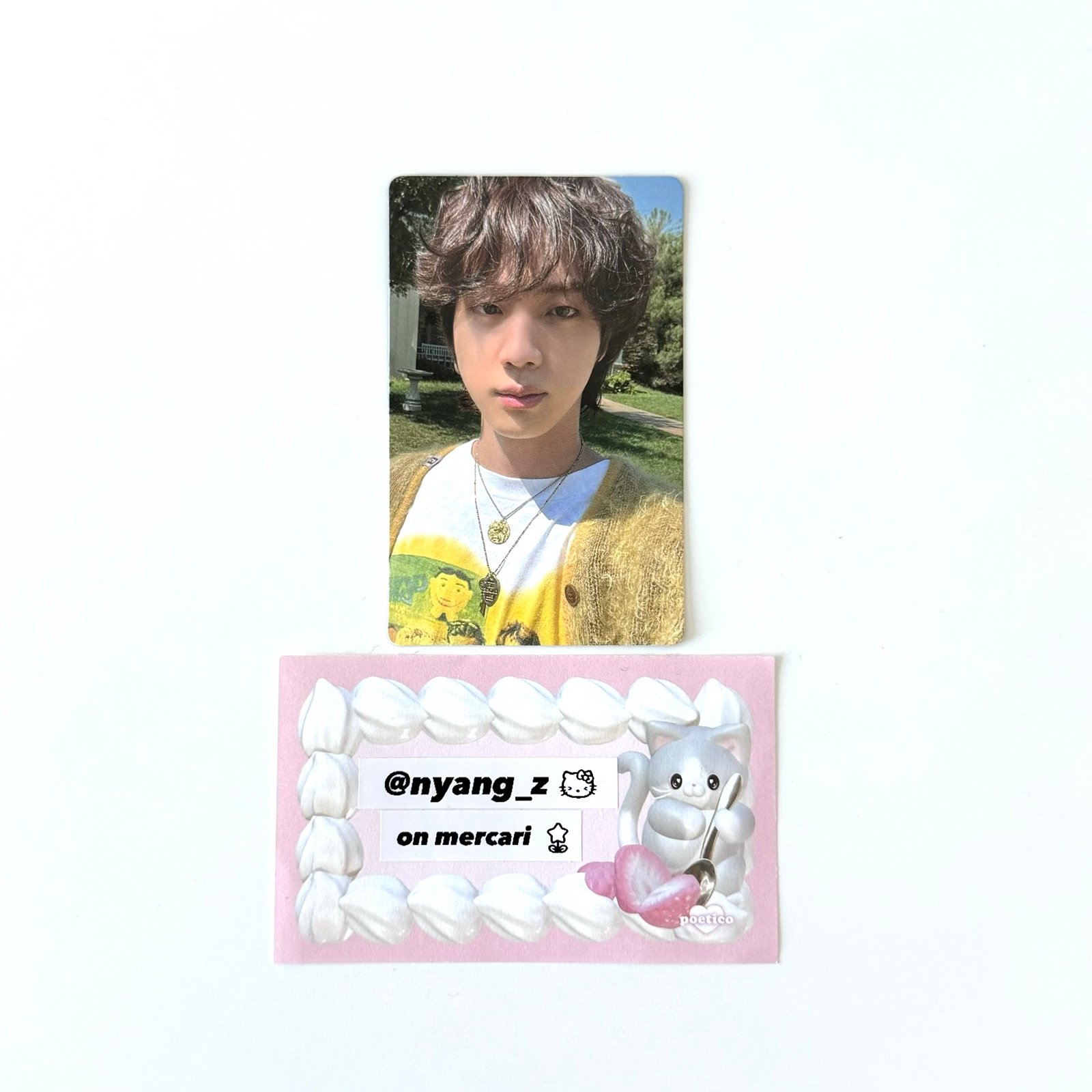 BTS JIN The Astronaut Weverse USA Limited Photocard
