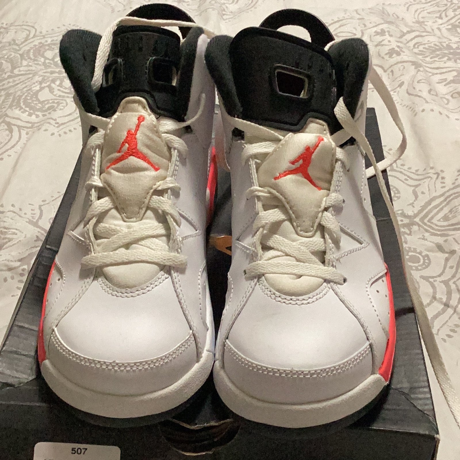 Jordan white infrared 6s