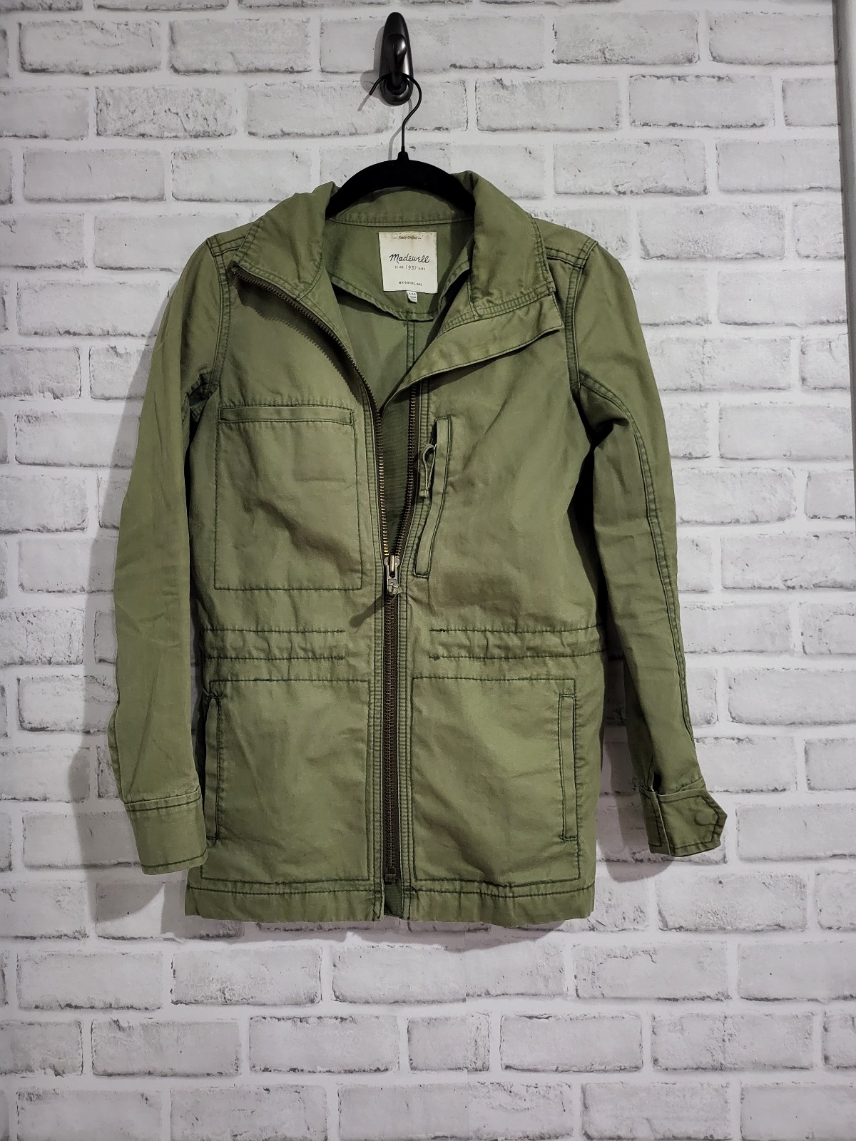Madewell Utility Jacket Olive size XXS