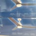 NEW 52 BRUSHED NICKEL CEILING FAN WITH REMOTE, BLACK BLADES, COLOR CHANGING LED
