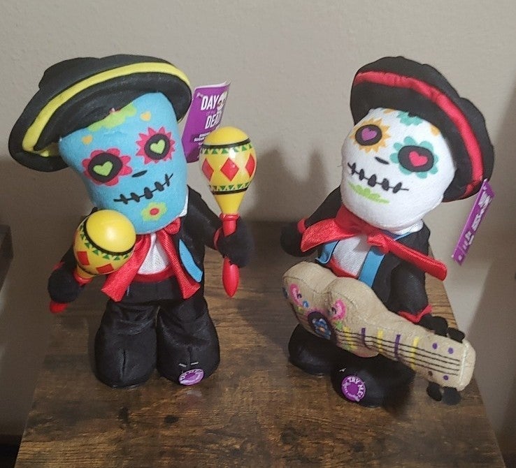 Cool Animated Sugar Skull/Day Of The Dead/Dia De Los Muertos Bundle Lot New