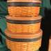 Longaberger Collectors Club Harmony Baskets #2 #3 #4