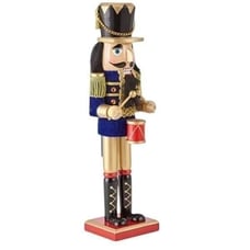 Traditional Drummer Nutcracker 14” North Women Kids Christmas Home Decor New