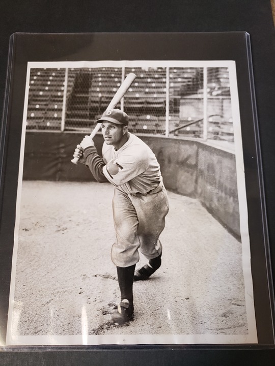 1939 Dolph Camilli Press Photo Brooklyn Dodgers 1941 N.L. MVP