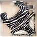 Vince Camuto Zebra Print, Off The Shoulders Ruffled Straps Small Retro Bikini