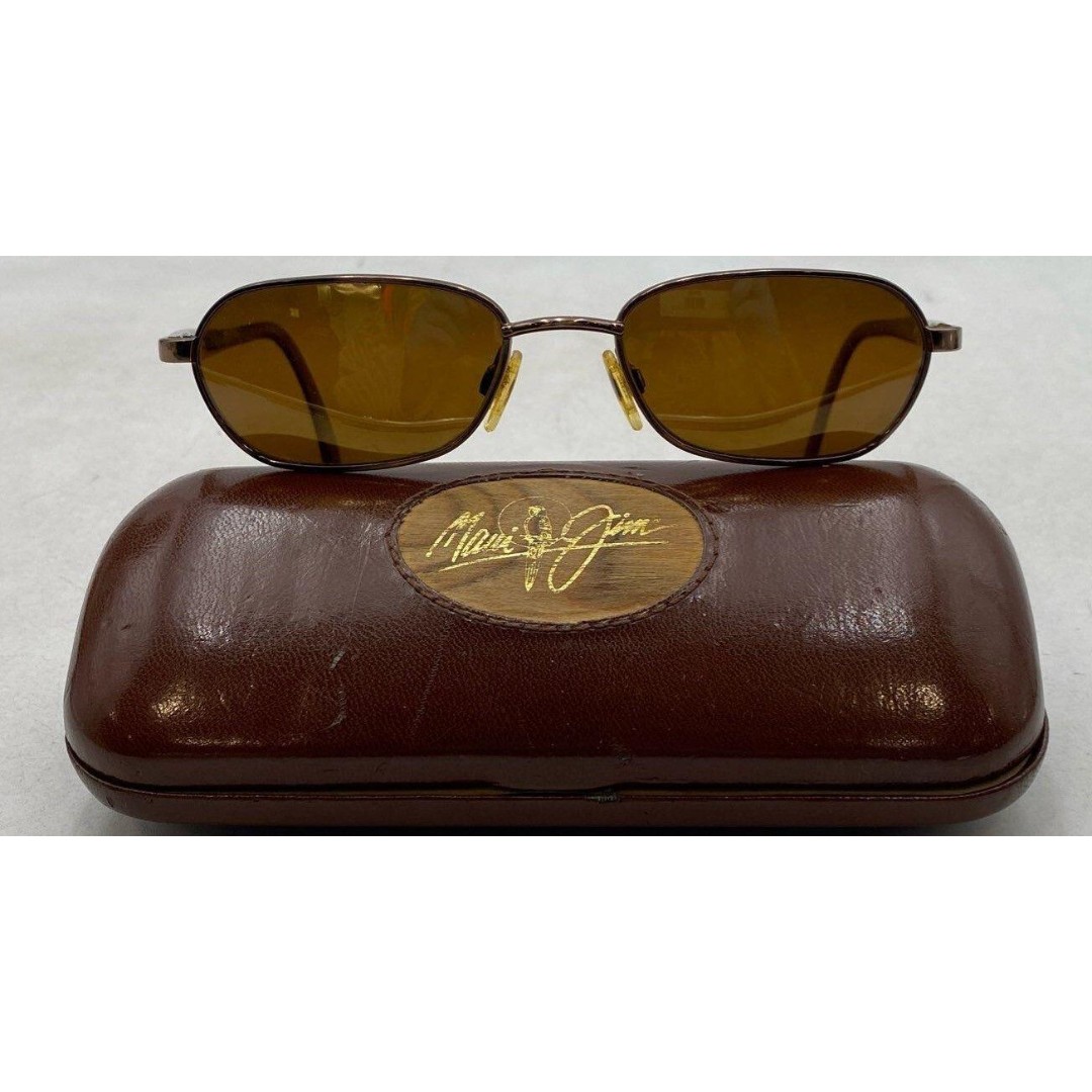 MAUI JIM Sunglasses Frame ONLY MJ-133-23 Dark Brown Made in Japan