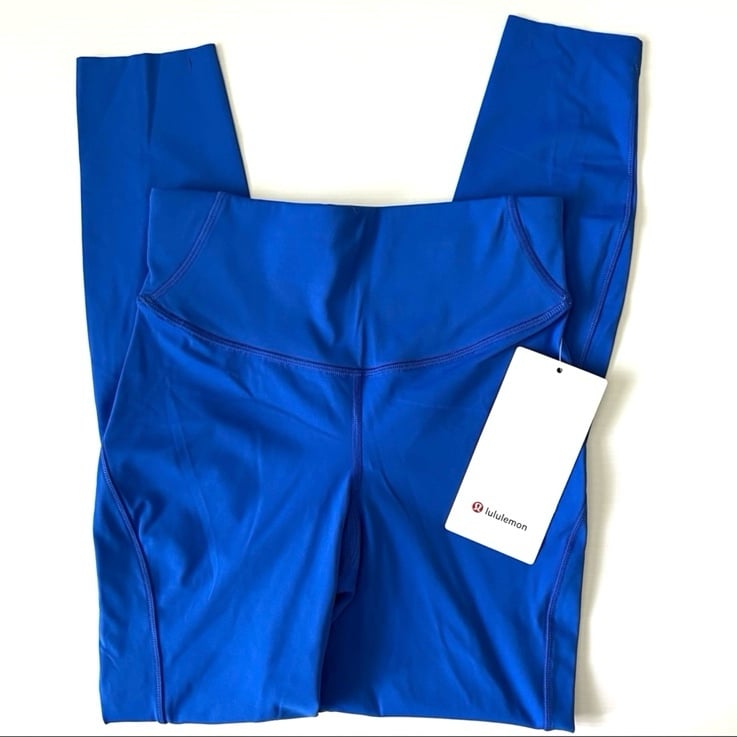 Lululemon Base Pace High Rise Leggings 25” In Symphony Blue
