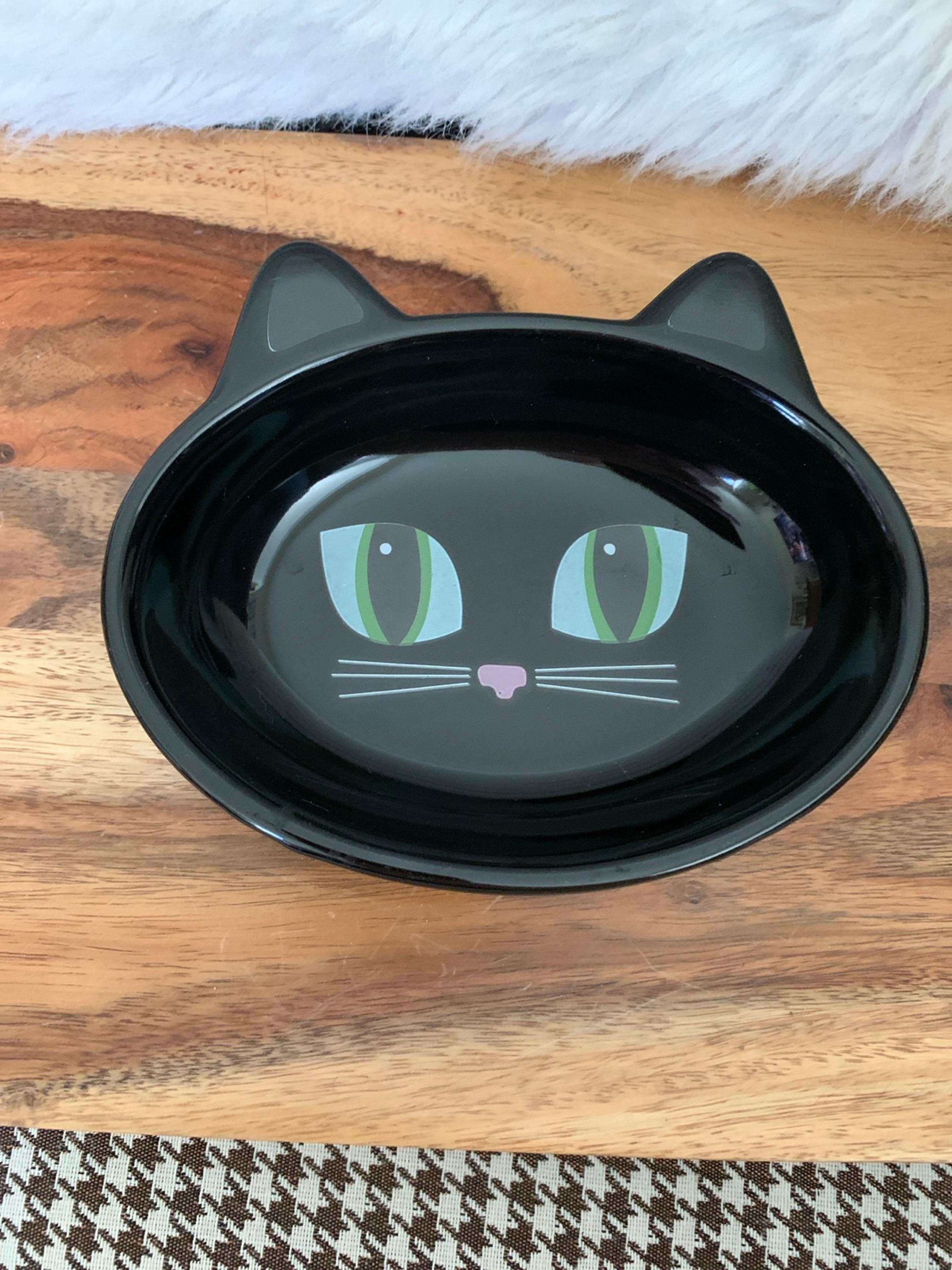Petrageous Black Cat Pet Food Dish - PetRageous Designs