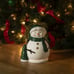 Snowy Snowman Oil or Wax Warmer Christmas Winter Fragrance Aromatherapy White
