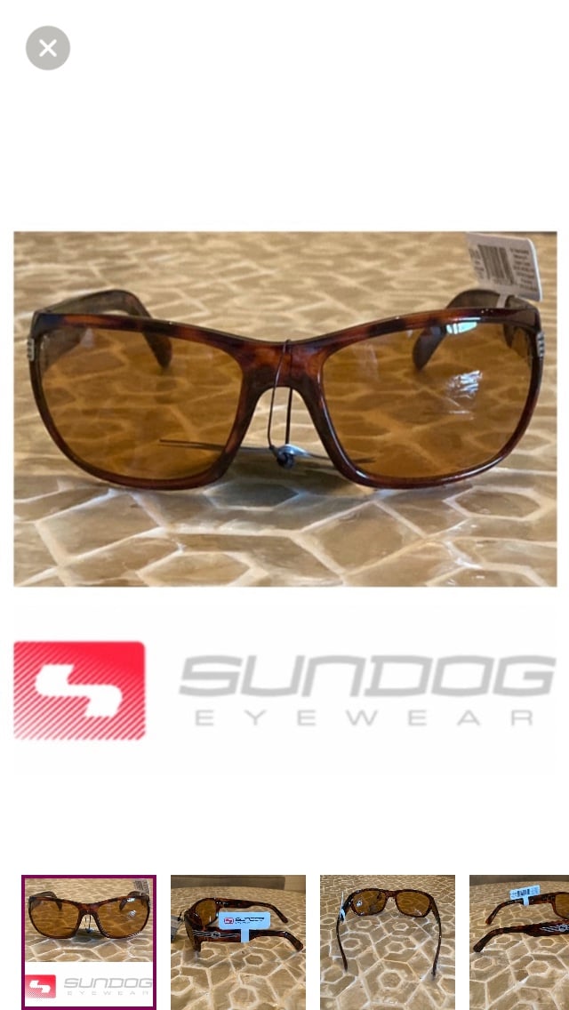 NEW! Sundog Eyewear Delta-Mela-Lens sunglasses in ‘tortoise brown’