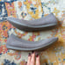 Allbirds Tree Breezers Light Woven Round Toe Slip On Ballet Flats Mist Grey 7.5
