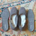 Allbirds Tree Breezers Light Woven Round Toe Slip On Ballet Flats Mist Grey 7.5