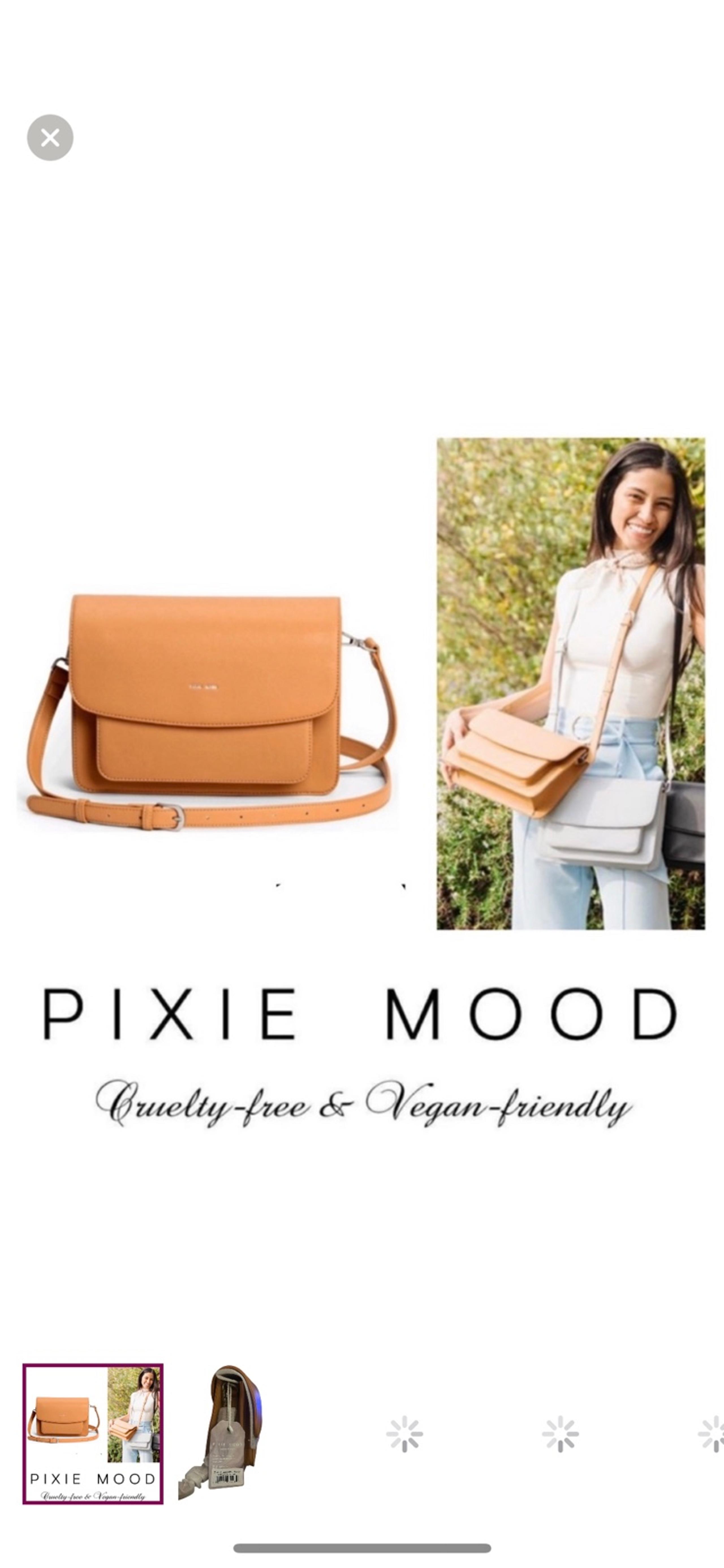 NWT Pixie Mood Zoe Crossbody Convertible
Bag Honey Colored