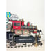 VTG Burwood Products Pennsylvania Railroad Train #502 NY Central Wall Decor GUC