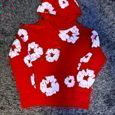 Denim Tears Hoodie - Size Medium - Red