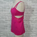 Lululemon Size 4 Exquisite Tank 2 Jeweled Magenta Strappy Back Workout Gym