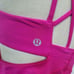 Lululemon Size 4 Exquisite Tank 2 Jeweled Magenta Strappy Back Workout Gym