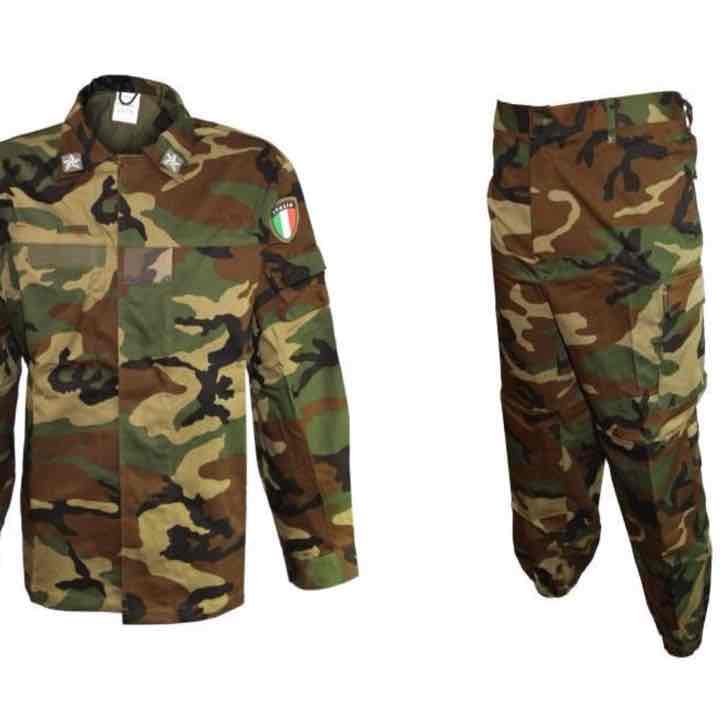 Italian Woodland Pants+Shirt Uniform Set