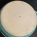 Tumbleweed Pottery Upright Dixie Chicken Cooker Roaster Blue Green