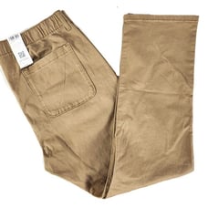 Denizen from Levi's Straight Fit Comfort Khaki Chino Pants w/ Elastic Waist