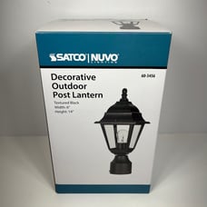 Nuvo Lighting 60/548 Briton 1 Light 14 inch Textured Black Outdoor Post Lantern