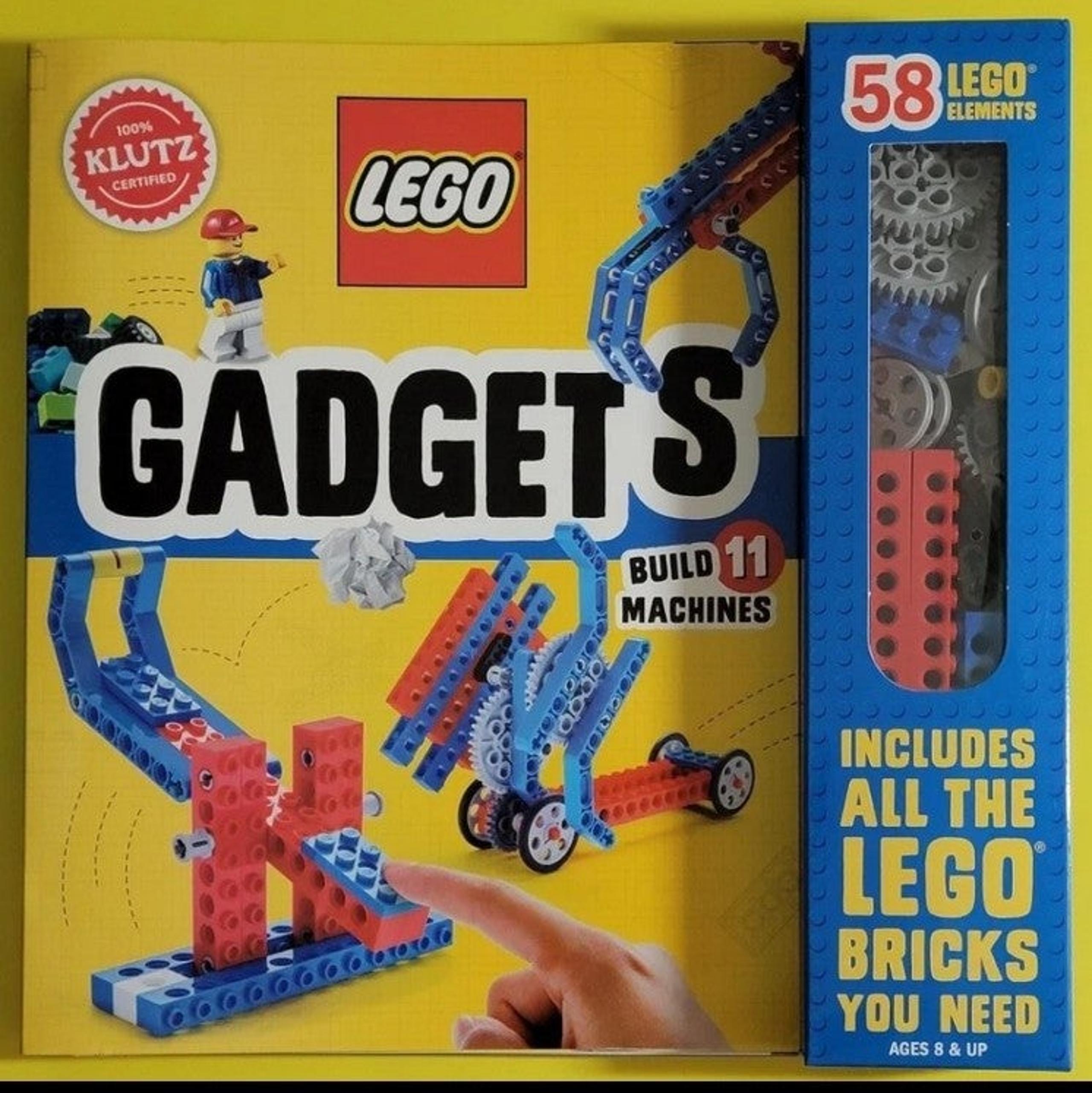 Klutz Genuine Lego Gadgets Kit with 11 Projects to Build Sealed Unopened