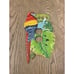 Tropical Parrot Lightswitch cover