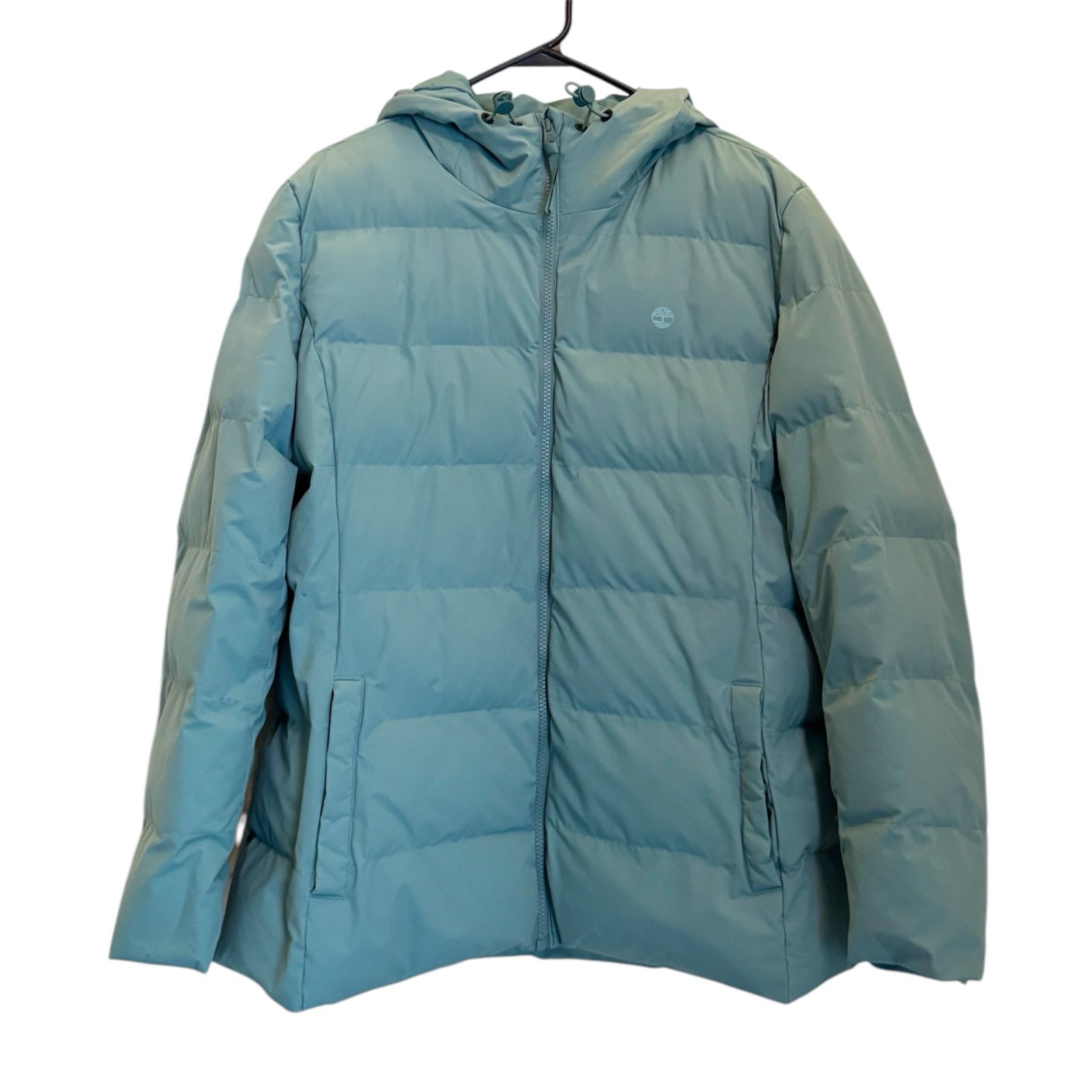 Light green puffer Jacket