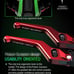 POISON SCORPION Red Motorcycle Brake Clutch Levers