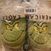 American eagle grinch slippers size 7 NWT