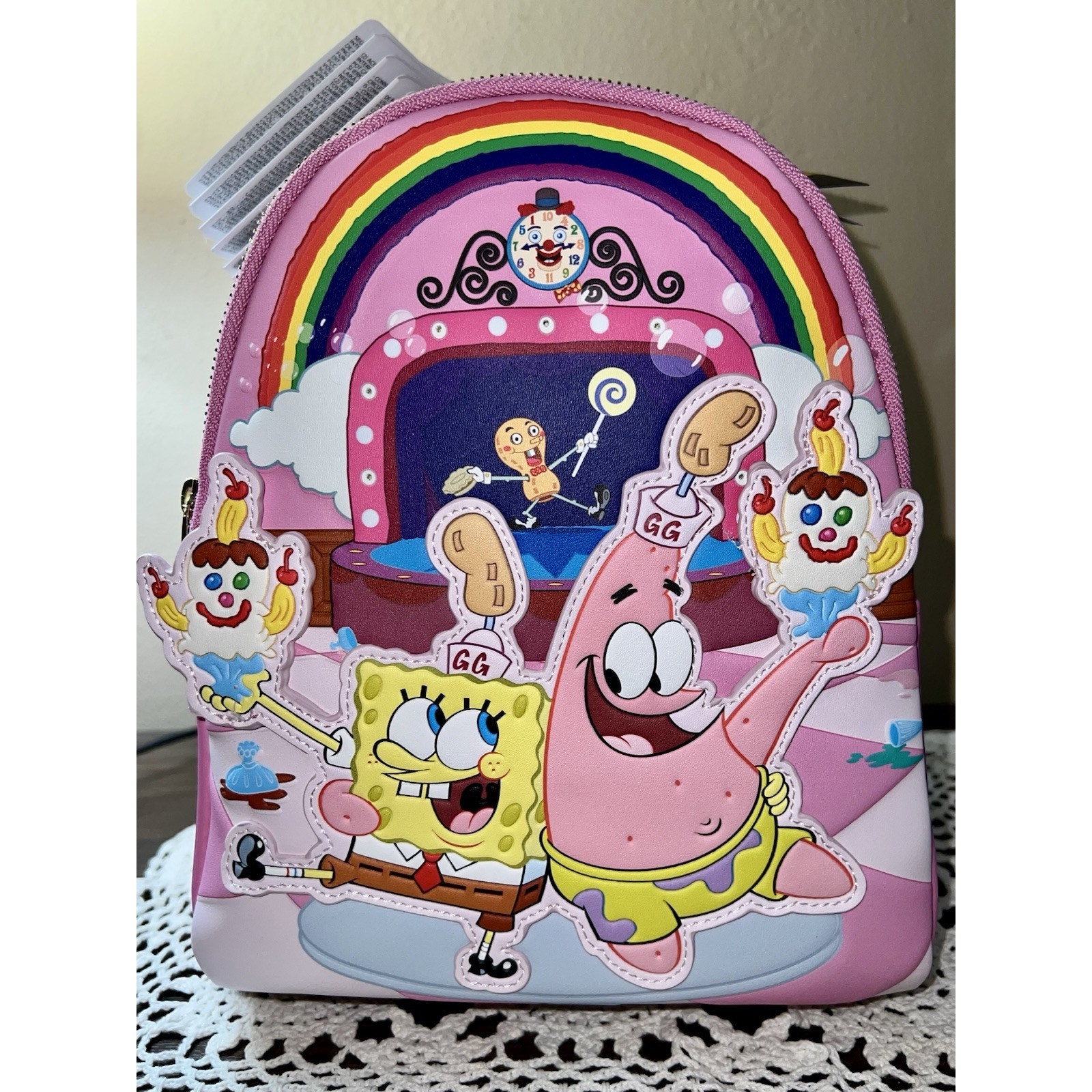 Spongebob Squarepants & Patrick Star Goofy Goober Light Up Mini Backpack