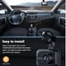TOGUARD 1080P Dash Cam DVR Car Camera Driving Recorder Night Vision