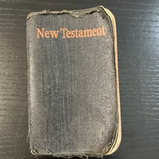 Antique Old Christian Pocket Book New Testament of Our Lord and Saviour 1925