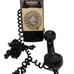 Wall Hung Telephone Rotary Dial GTE Phone Not Tested