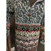 Sundance Cardigan Sweater Coat Nouveau Copenhagen Lambswool Fair Isle duster M