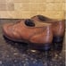 Men's Bally Delio Ornate Cognac Brown Oxford Dress Shoe Size 8.5