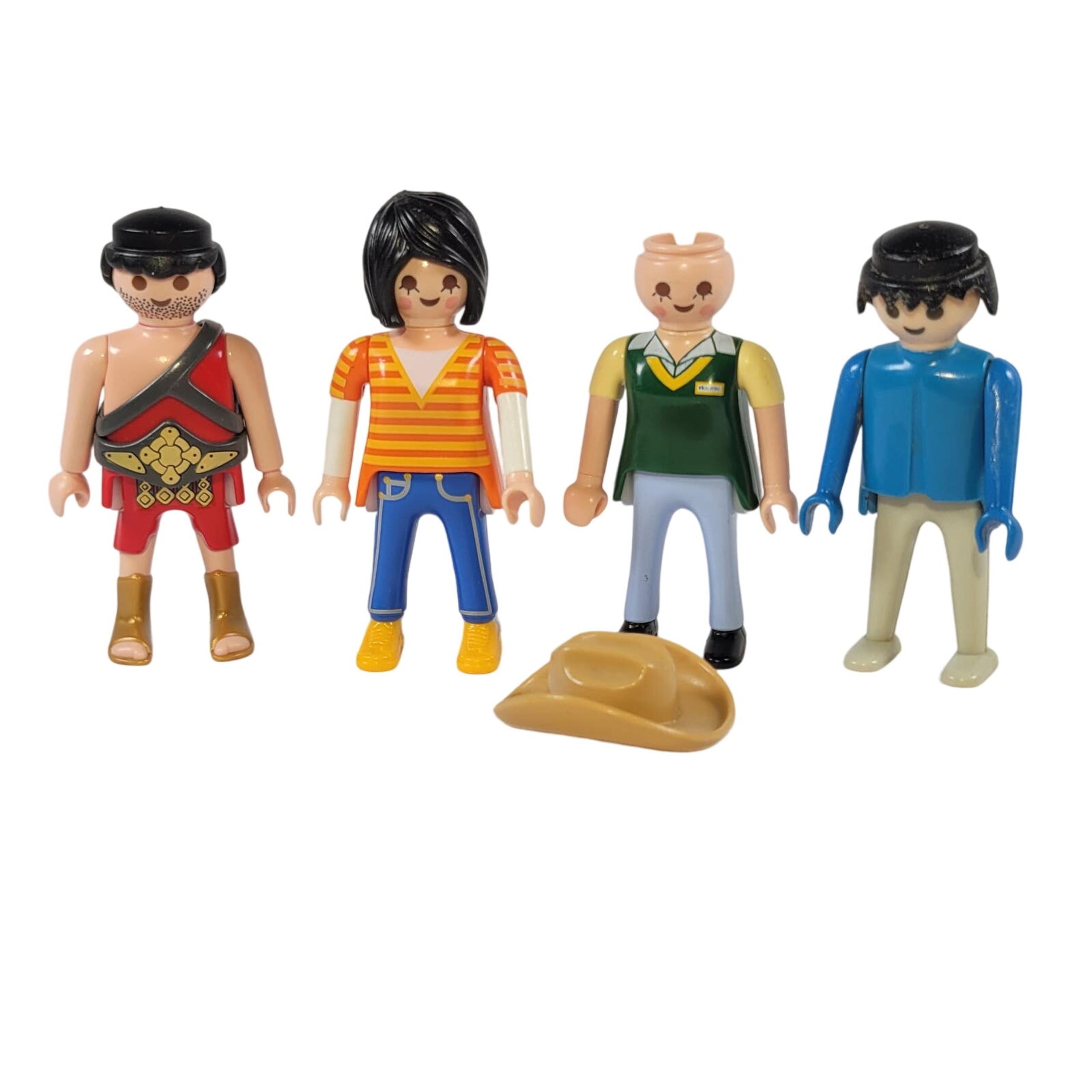 Playmobil Mixed Characters Lot of 4 Assorted Figures Women Men Collectibles