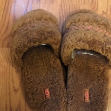 UGG Women's size 12 Cozetta Braid Embroidered Wool Slippers