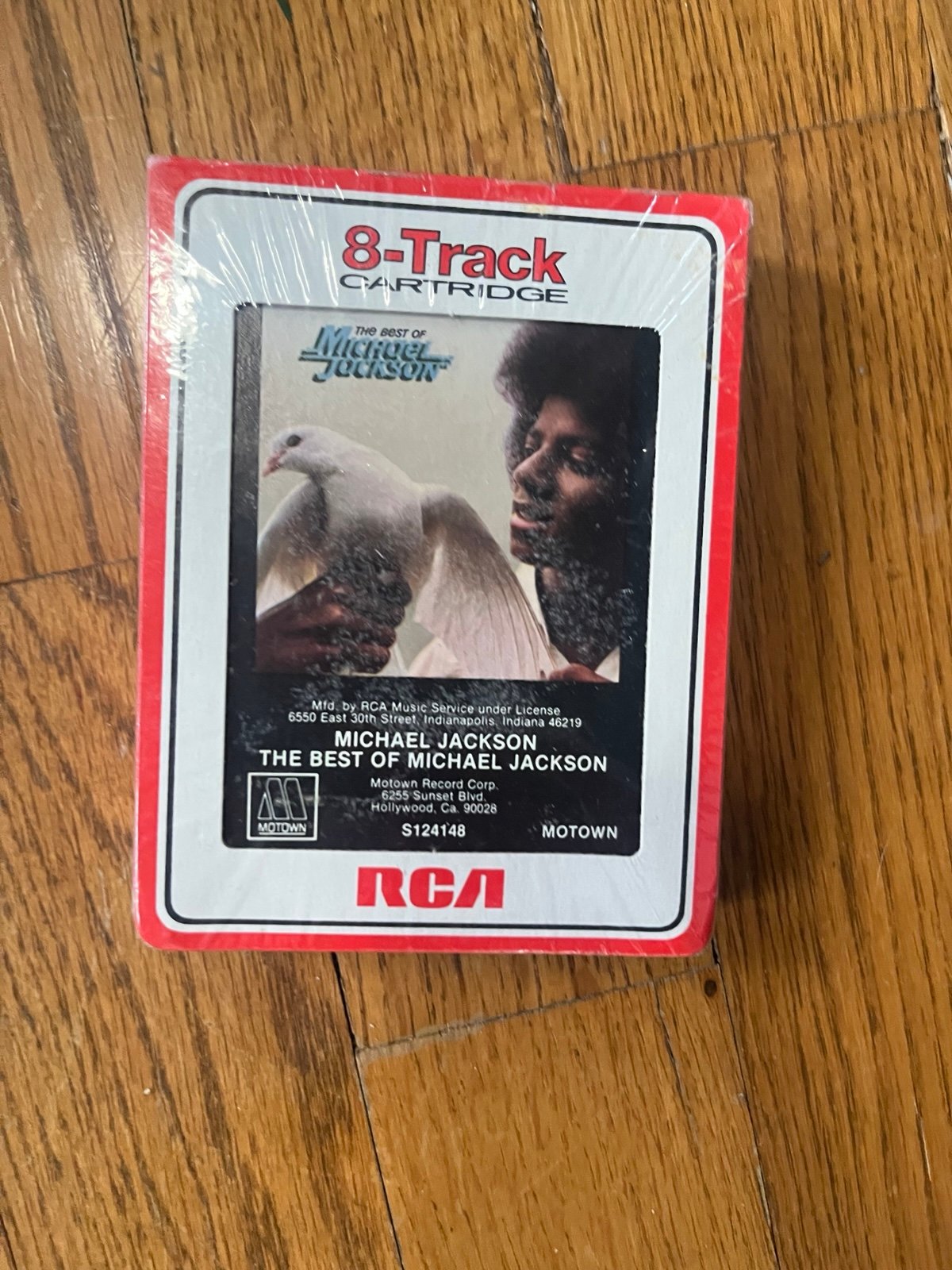 SEALED Michael Jackson ‎The Best Of Michael Jackson 8-Track Cartridge Rca Motown