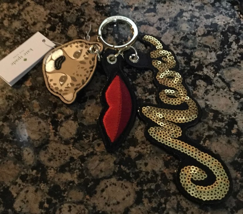 Kate Spade Keychain/Charm NWT