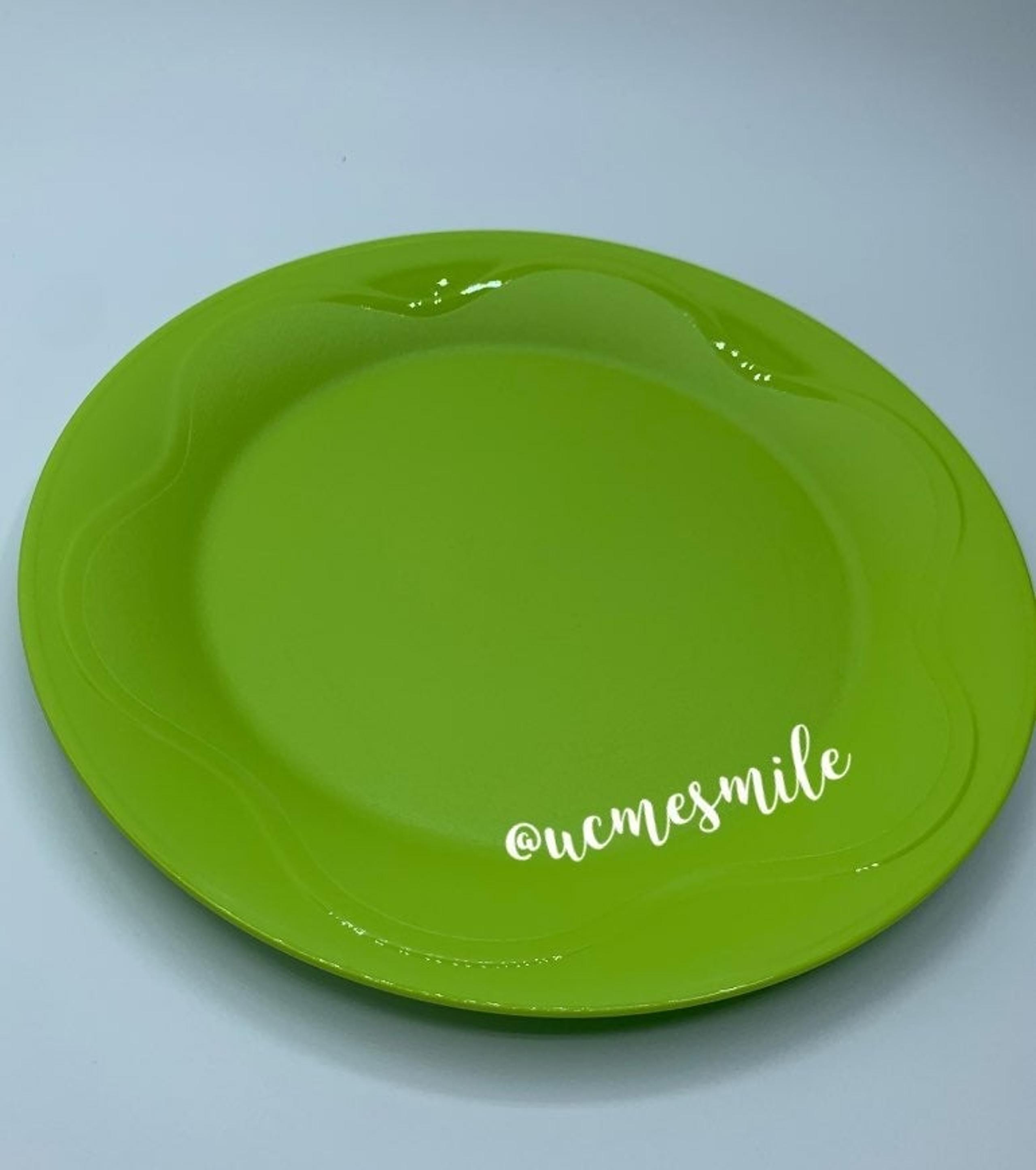Floresta Dessert Lime Green Plates - Tupperware
