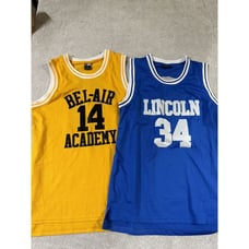 He Got Game Lincoln High Jesus Shuttlesworth Jersey, Bel-Air Will Smith - Medium