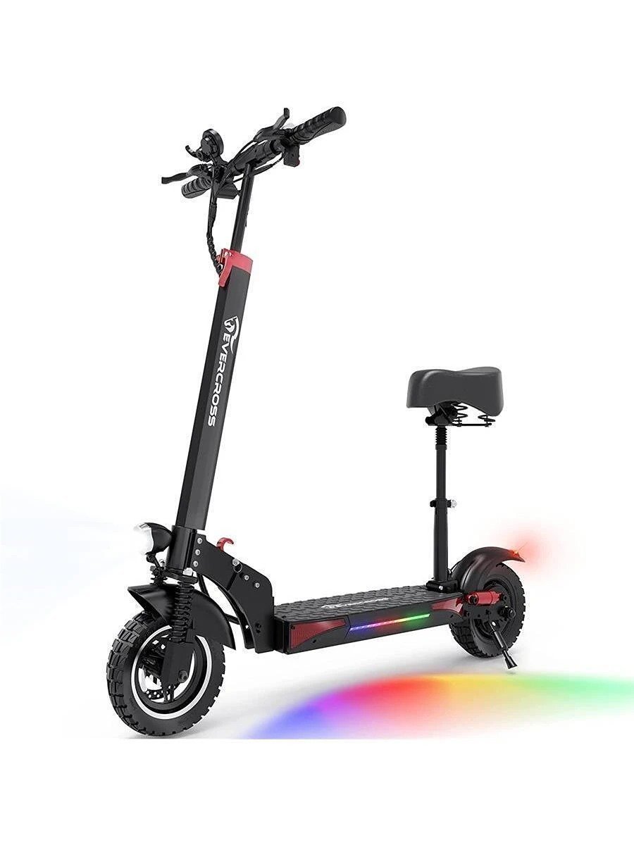 Folding Electric Scooter For Adults With Dual Braking System, 800W Motor