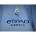 Puma Manchester City 1/4 Zip Reversible Padded Jacket Men’s Size M 769463 10